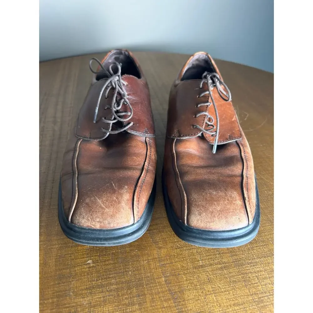 Rockport Dress Men's Sz 10M Brown Leather Lace‎ Up Low Top Oxford APM1004E